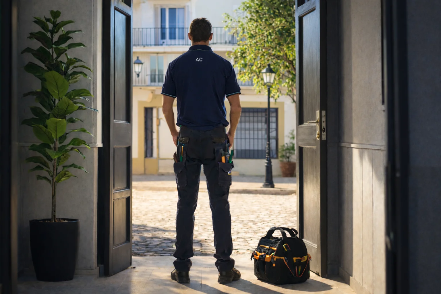 Técnico de aire acondicionado llegando a domicilio en Murcia
